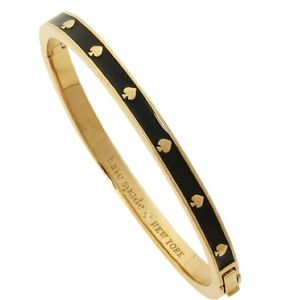 Spot The ♠️ Enamel Hinge Bracelet Kate Spade